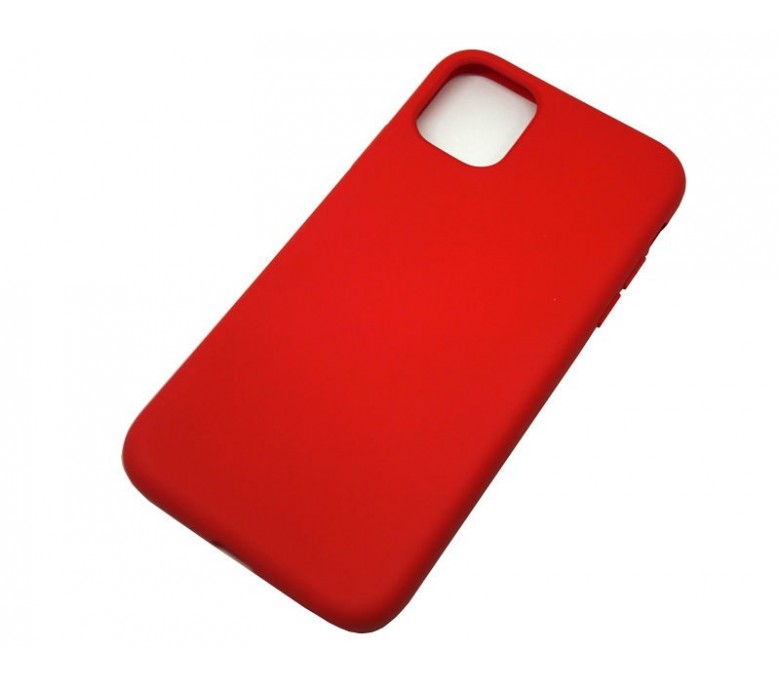 Comprar Funda Silicona para Iphone 11 Roja Móvil