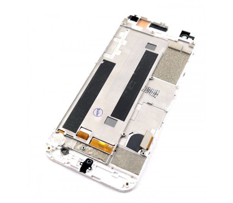 Pantalla Completa Lcd T Ctil Y Marco Para Zte Blade S Blanco Original