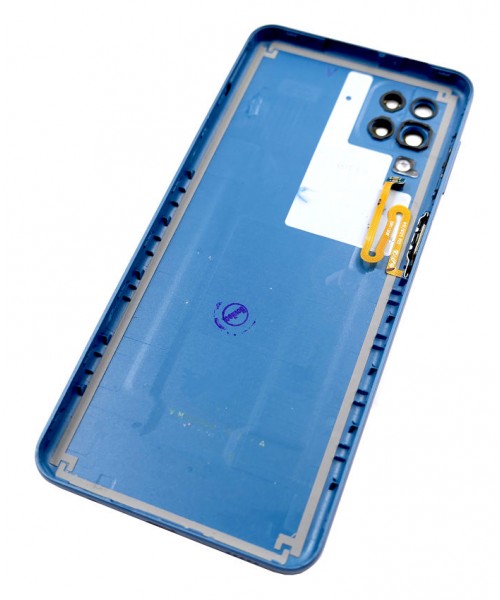 Comprar Tapa Trasera Con Huella Samsung Galaxy A12 A125 Azul Original