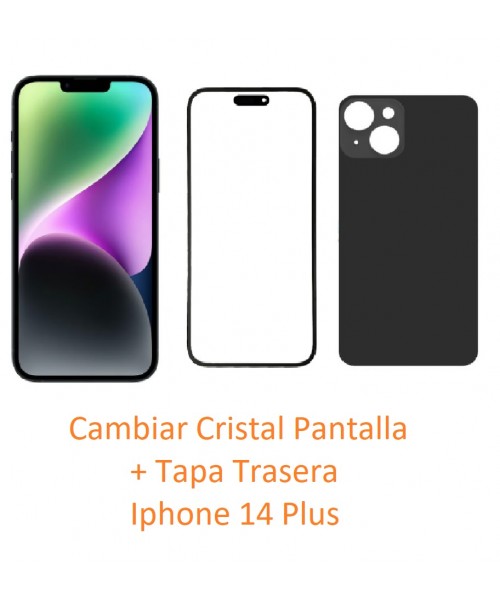 Cambiar Cristal Pantalla Tapa Trasera Iphone Plus