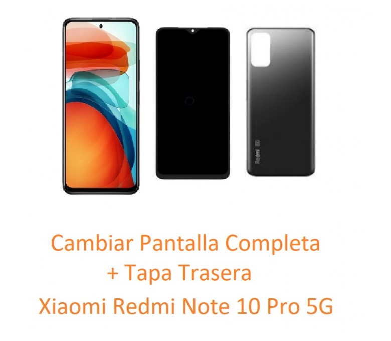 Cambiar Pantalla Completa Tapa Trasera Xiaomi Redmi Note Pro G