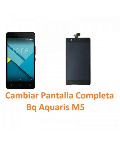 Cambiar Pantalla Completa Bq Aquaris M5 - Imagen 1