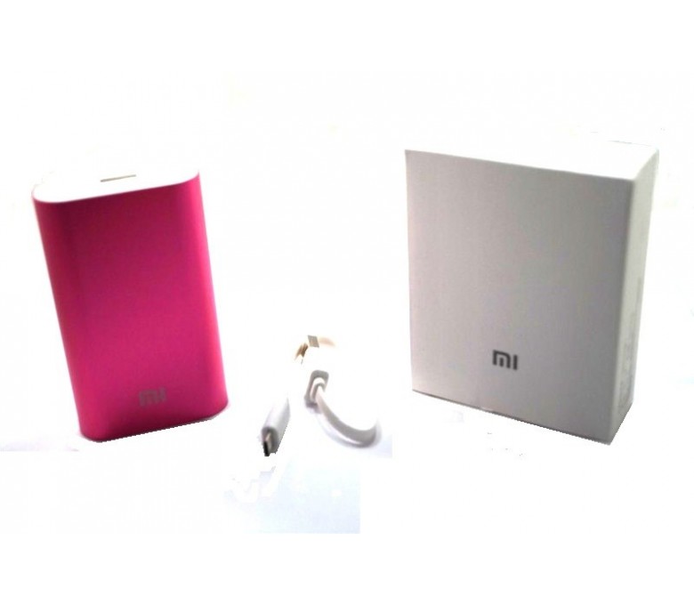 Bateria Externa Compatible Xiaomi 5200Mah Rosa Accesorio Móvil Tablet