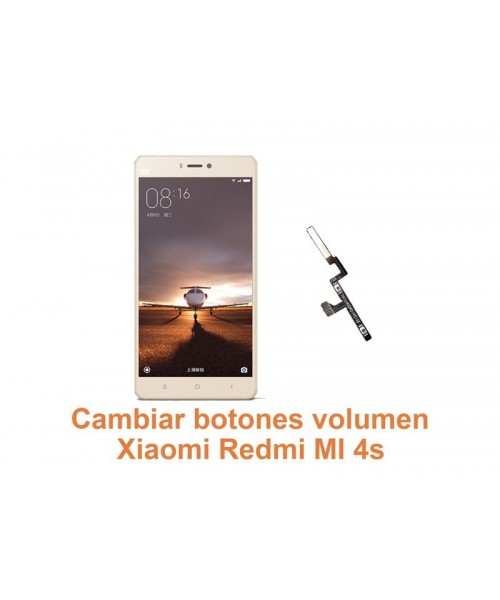 Cambiar botones volumen Xiaomi Redmi MI 4S