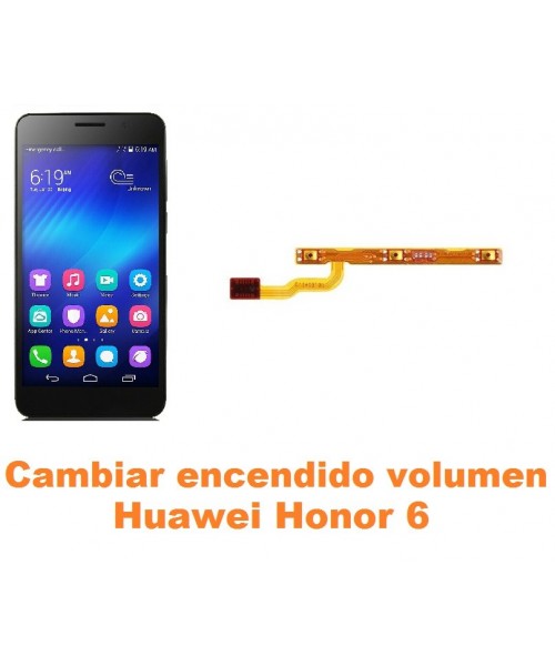 Cambiar encendido y volumen Huawei Honor 6