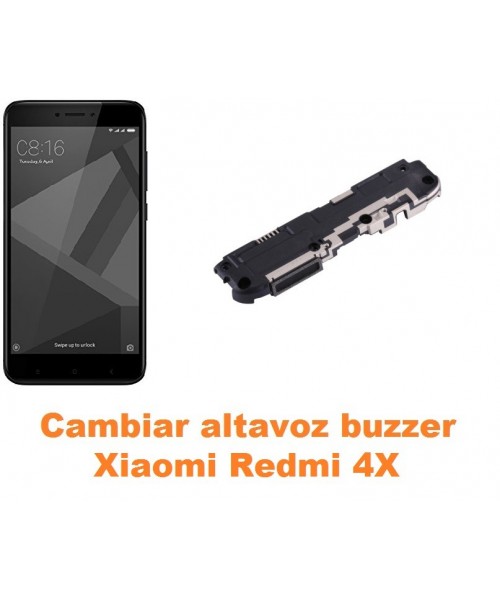 Cambiar altavoz buzzer Xiaomi Redmi 4X