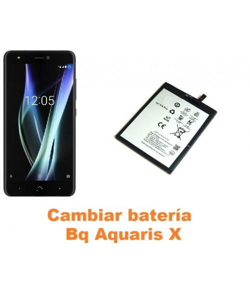 Cambiar batería Bq Aquaris X