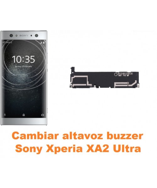 Cambiar altavoz buzzer Sony Xperia XA2 Ultra