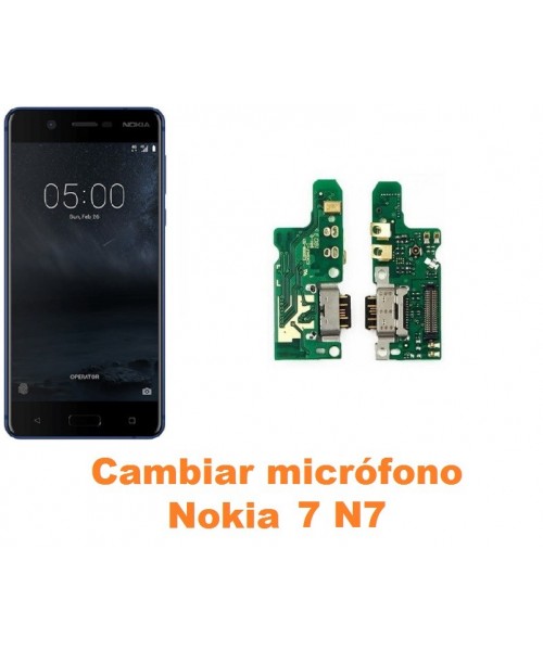 Cambiar micrófono Nokia 7 N7