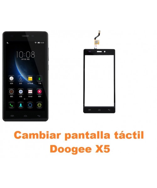 Cambiar pantalla táctil cristal Doogee X5