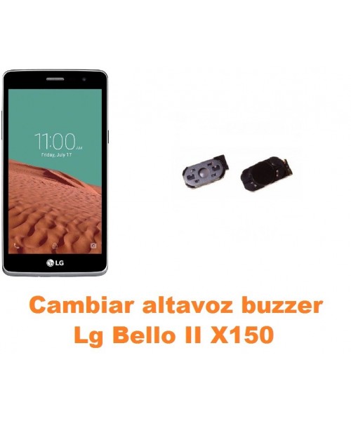 Cambiar altavoz buzzer Lg Bello II X150