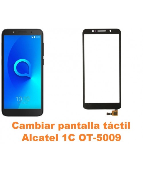 Cambiar pantalla táctil cristal Alcatel OT-5009 1C