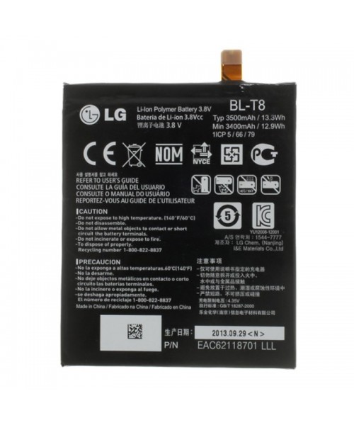 Batería BL-T8 para Lg Optimus G Flex D950 D955 D958 - Imagen 1