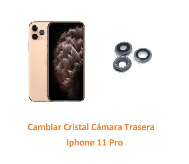 Reparar Cristal Cámara Trasera iPhone 11 Pro - ArmiTex