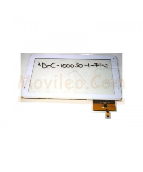 Pantalla táctil para tablet de 10.1´´ AD-C-100050-1-FPC Blanca - Imagen 1