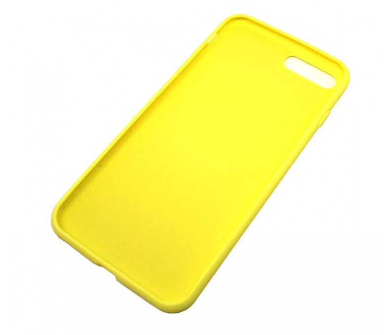 Comprar Funda Silicona Para Iphone 7 Plus 8 Plus Amarillo 1702