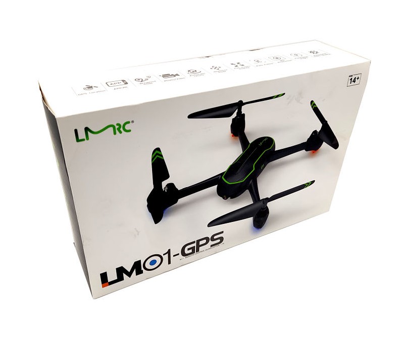 Drone LMRC LM01 GPS Con Cámara Full HD 1080P Negro