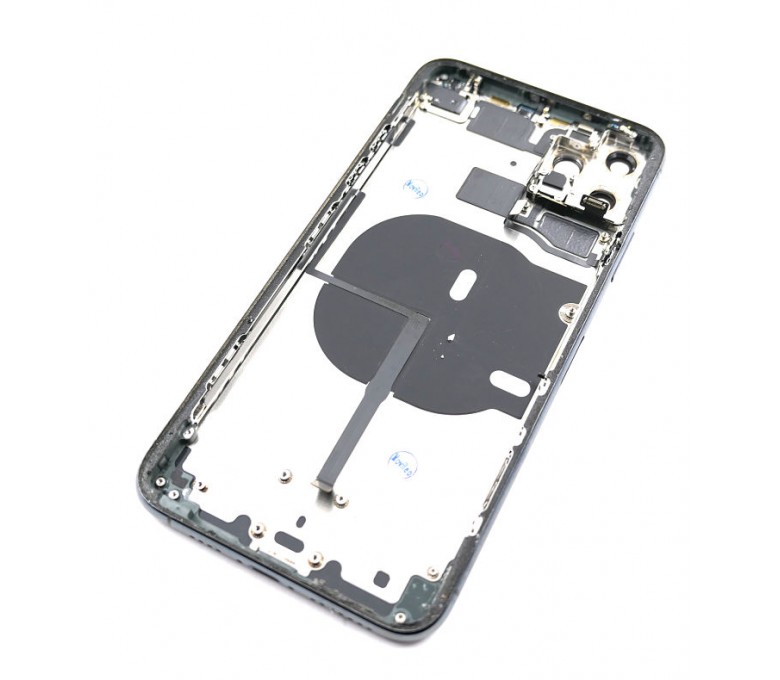 ✓ Chasis iPhone 11 Blanco/ Plata (sin componentes). Comprar ahora