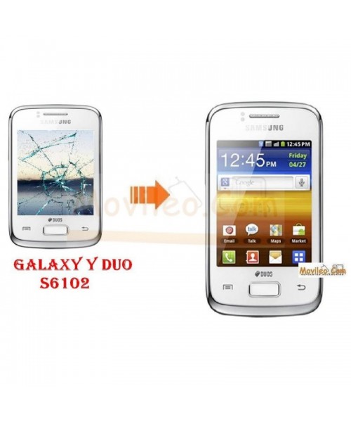 Cambiar Pantalla Tactil (Cristal) Samsung Galaxy Y Duo s6102 - Imagen 1