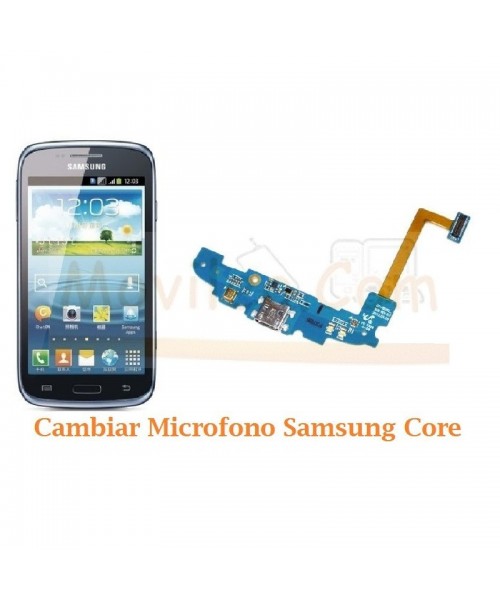 Cambiar Microfono Samsung Galaxy Core i8260 i8262 - Imagen 1