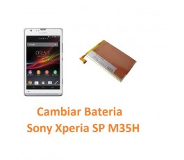 Cambiar Batería Sony Xperia SP M35H C5302 C5303 C5306 - Imagen 1