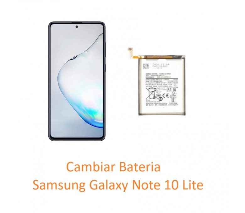 cambiar bateria samsung galaxy note 10 plus