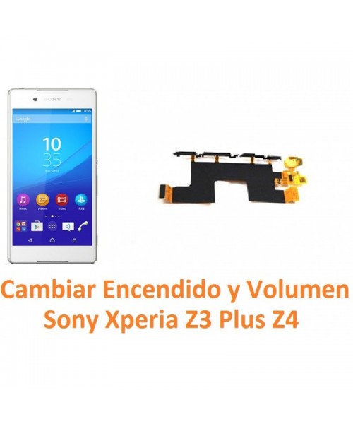 Cambiar encendido y volumen Sony Xperia Z3 Plus Z4 - Imagen 1