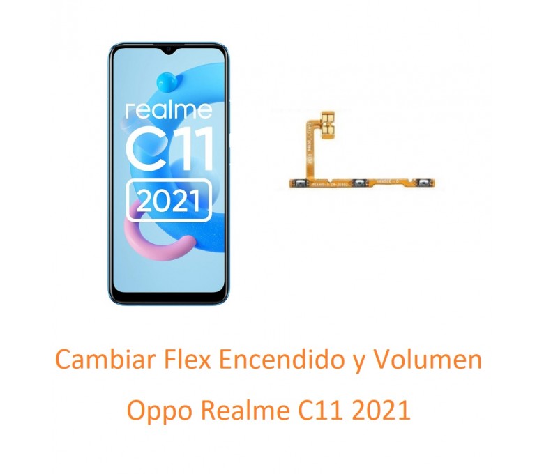 Cambiar Flex Encendido Y Volumen Oppo Realme C11 2021