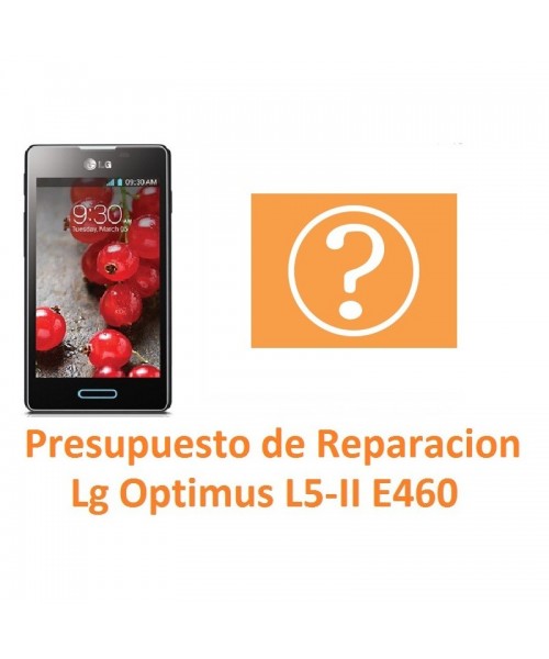 Presupuesto de Reparación Lg Optimus L5-II E460 - Imagen 1