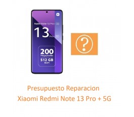 Presupuesto Reparacion...