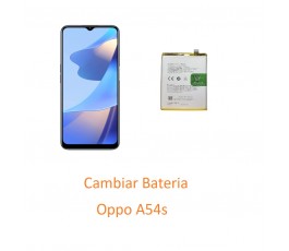 Cambiar Bateria Oppo A54s...