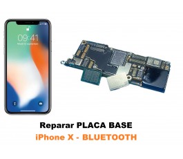 Reparar placa base iPhone X...