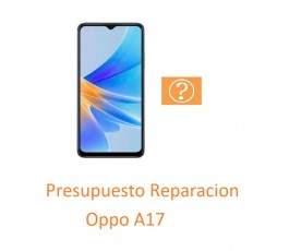 Presupuesto Reparacion Oppo...