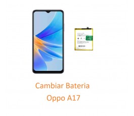 Cambiar Bateria Oppo A17