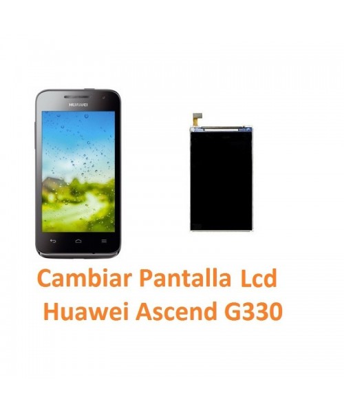 Cambiar Pantalla Lcd Huawei Ascend G330 - Imagen 1